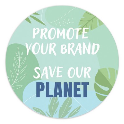 FULL BLEED 4" Round 60 pt. Pulpboard Coasters LOW QTY